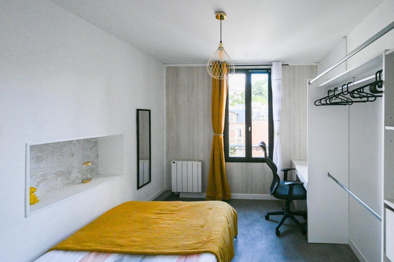Verdun Dore - Parking Gratuit, Netflix, Balcon, Internet Fibre - 2 Ch Le Havre Kültér fotó
